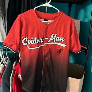 spider man baseball jersey.